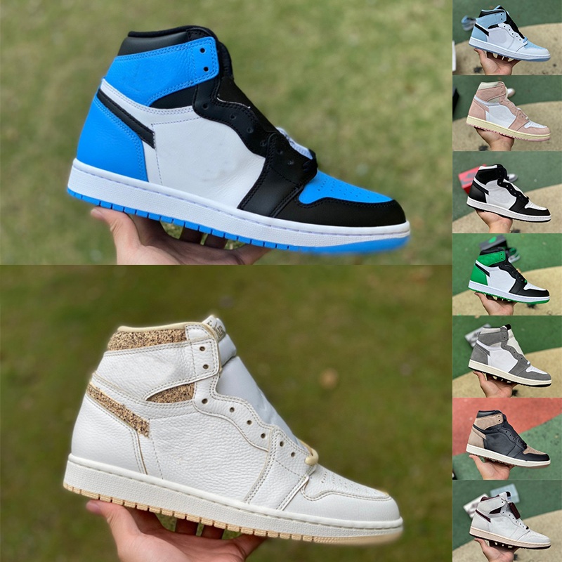 

designer men shoes 1 Jumpman 1s basksetball shoes mens women sport sneakers Bred Patent Bordeaux Dark Mocha Bubble Gum Chicago Obsidian fragment Shadow Royal 36-46, 01