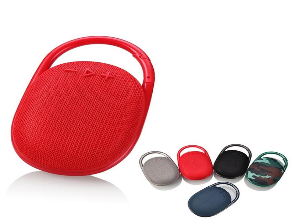 

JHL Clip 4 Mini Wireless Bluetooth Speaker Portable Outdoor Sports Audio Double Horn Speakers 5 Colors1801029