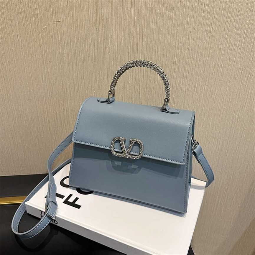 

30% OFF 2023 Fashion handbag Small New Advanced Versatile Shoulder Women's Crossbody Fashionable Handheld Kelly Bag, Black9