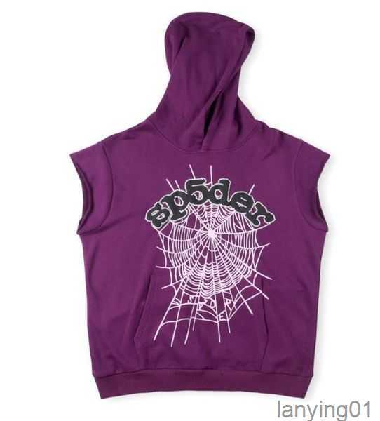 

Men's T-shirts Summer Designer 555555 Bodybuilding Hooded Sleeveless Shirt Fitness Mens Tank Top Casula Loose Elastic Waist Shorts y79, Blue top