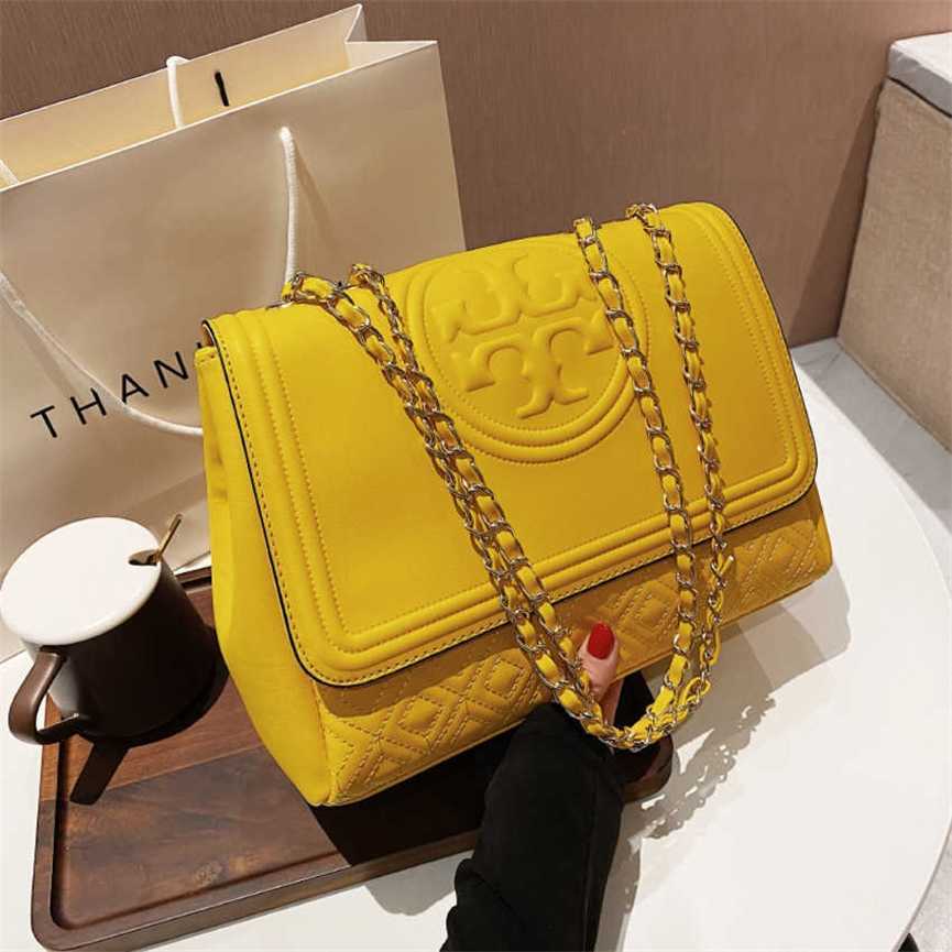 30% OFF 2023 Fashion handbag Korean Women's Autumn New Lingge Large Capacity Chain Crossbody One Shoulder Flap Square Bag Simple and Versatile