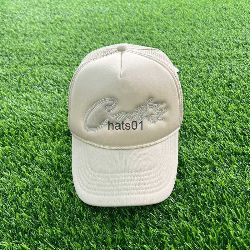 

American Style Truck Cap with Curved Brim Men's and Women's Corteiz Allstarz Corteizes Hat New, Black