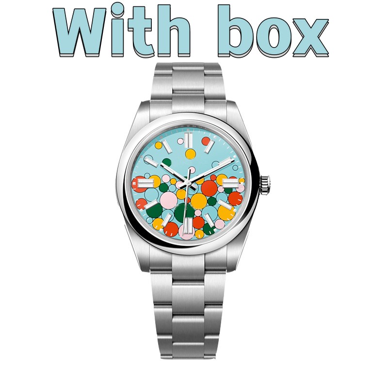 

2023 New Luxury Watch 36/41mm Precision Durable Automatic Movement Stainless Steel Waterproof Luminous Mechanical Watch, Suitable for Men and Women, 19