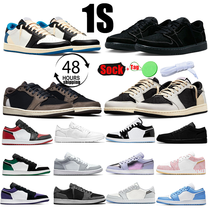 

Jumpman 1s Low Mens Basketball Shoes 1 Lows Black Phantom Cactus Jack Reverse Mocha Fragment Dark Mocha Women Sneakers Sports Trainers comfort Ootdoor Size 5.5-11, 14