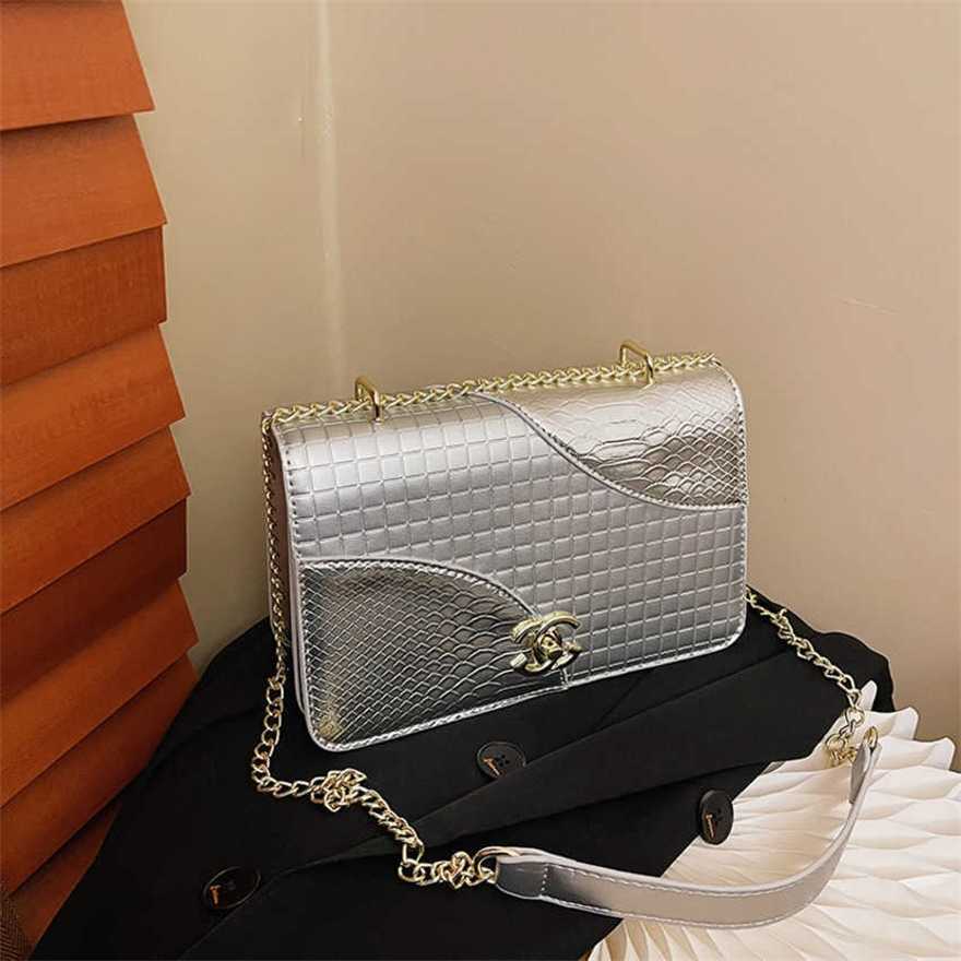 

19% OFF 2023 Fashion handbag Urban Elegant Fresh and Sweet One Shoulder Fish Scale Texture Small Square Popular Style Women's Bag, White12