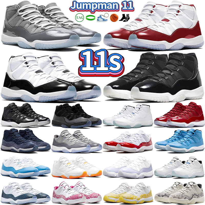 

Jumpman 11s Basketball Shoes High 11 Sneakers Men Women Sports Shoe Cherry Cool Grey Bred 25th Anniversary Womens Low Georgetown Citrus 72-10 Sneaker Mens Trainers, #28- low iridescent