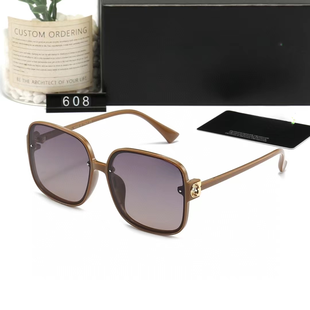 

Classic men's outdoor sunglasses Designer's square frame UV proof sunglasses for women