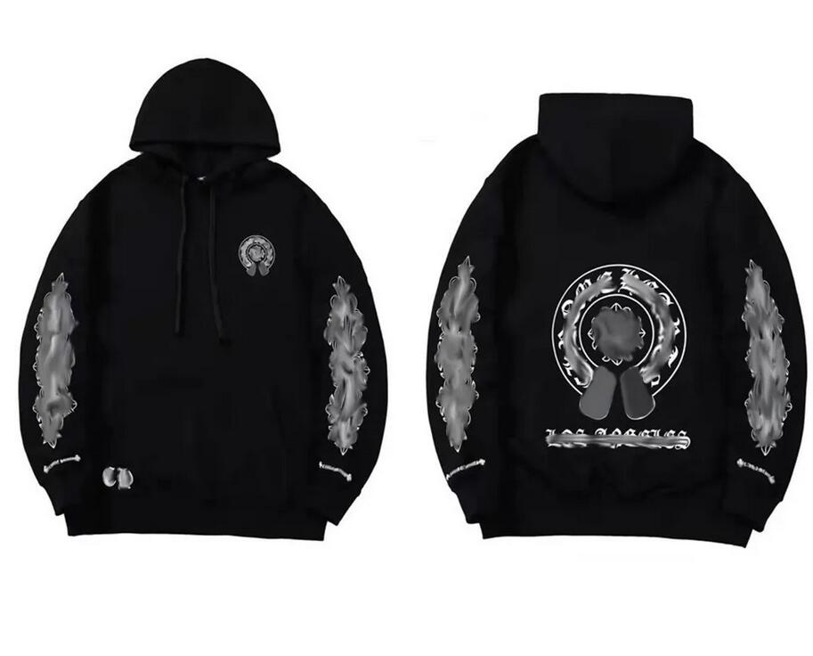 

Men' Hoodies Sweatshirts Designer Hearts Hoodie Chromes Mens Hoody Clothing Womens Heart Hooded Ch Cross Flower Arm Front Printed Horseshoe Pocket Zipper X9, F111