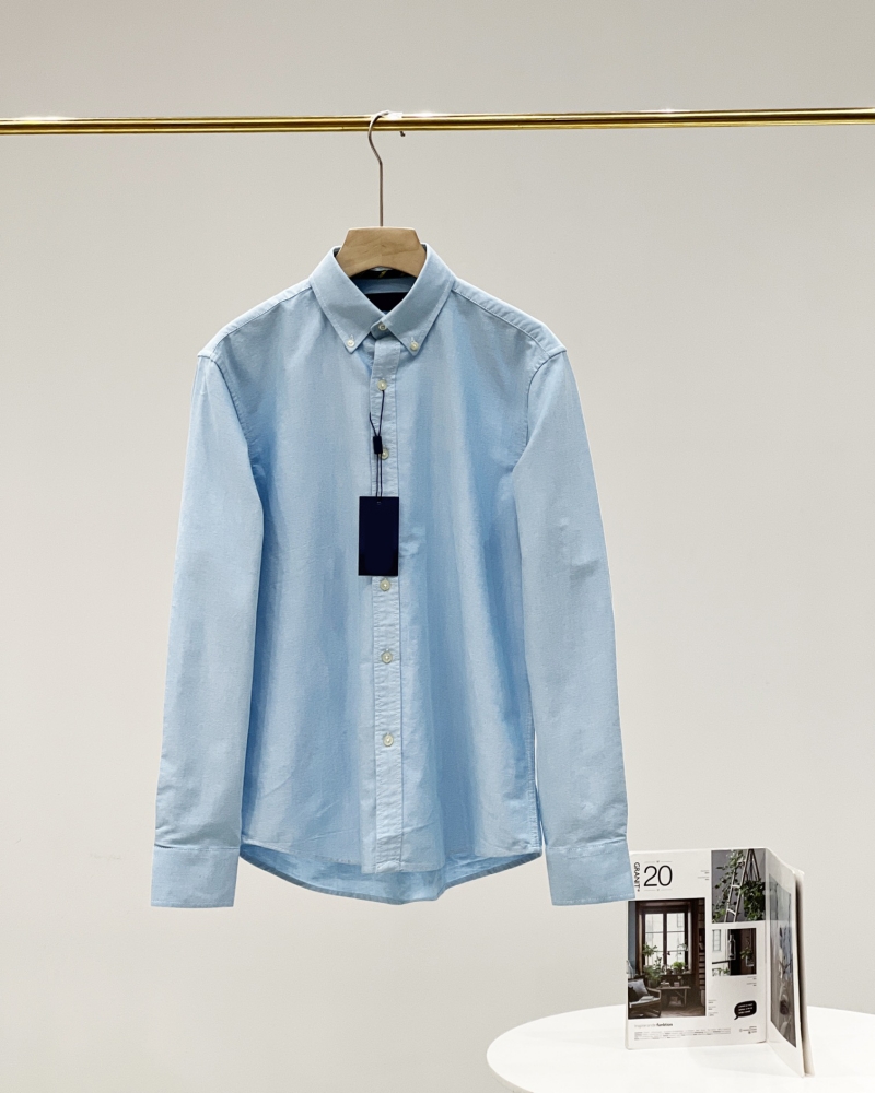 

Paul Polo Designer Tops Tshirt Mens Tshirts Casual Dress Big Horse Embroidery Pony Business Clothes Long Sleeve Slim Lapel Tees HEZQ