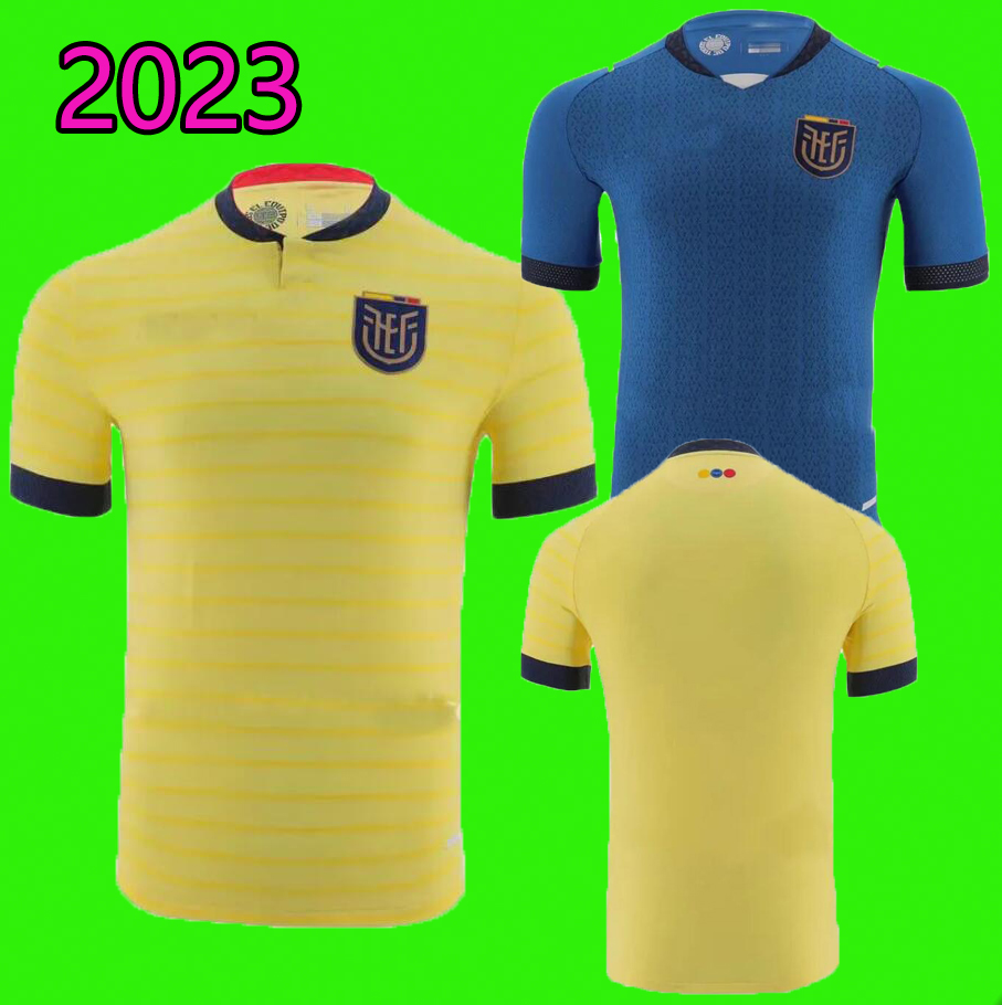 

Ecuador 2023 soccer jerseys VALENCIA Pervis Estupinan home away 23 24 J. Cifuentes Gonzalo Plata Michael Estrada football shirts Sarmiento CAMPANA HINCAPIE, 23 -24 away