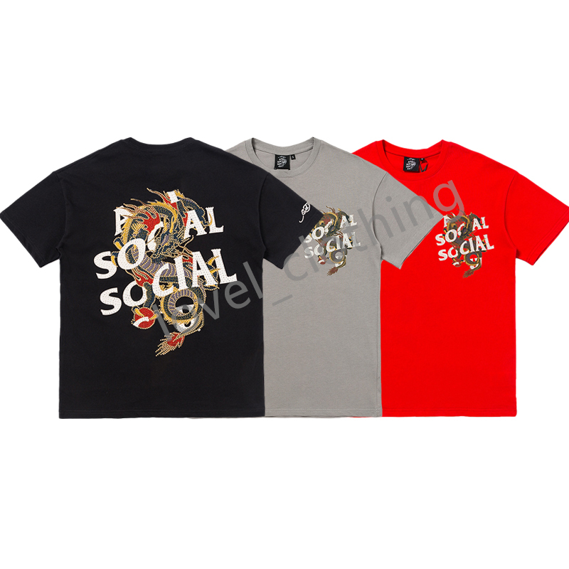 

Mens T shirts ASSC Designer Summer loose Fashion Short sleeve streetwear Loose tide Cottons letter print Luxurys Women Unisex tops Clothing Size S-XL