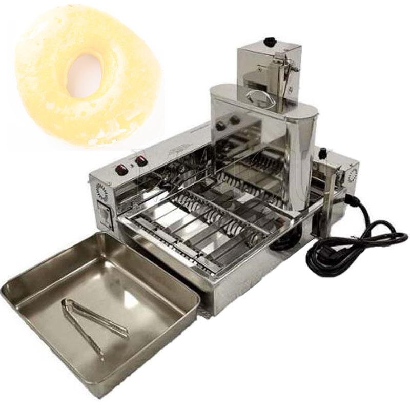 

Commercial Electric 4 Rows Donut Machine Automatic Circle Donut Fryer Machine