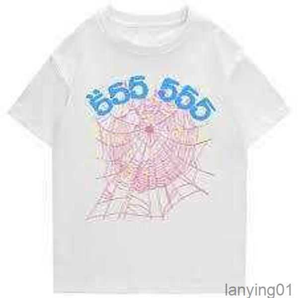 

Fashion Short Sleeved t Shirt Designer T-shirt Sp5der 555555 Digital Printing Pullover Tee Loose Sweatshirt Casual Half Sleeves 290RE, No.3