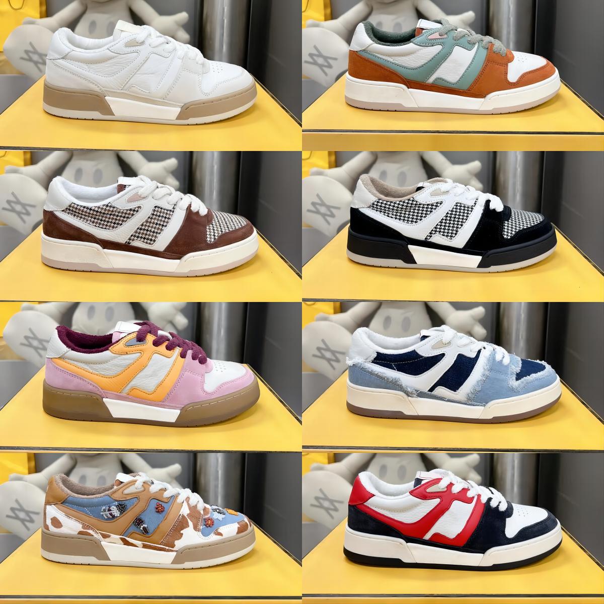 

MATCH Sneaker White Mesh Low Tops Casual Shoes Designer Flat Platform Woman Luxury Rubber sole Little Monster big eyes mens womens Lace up capsule shoe Sneakers, Color 9