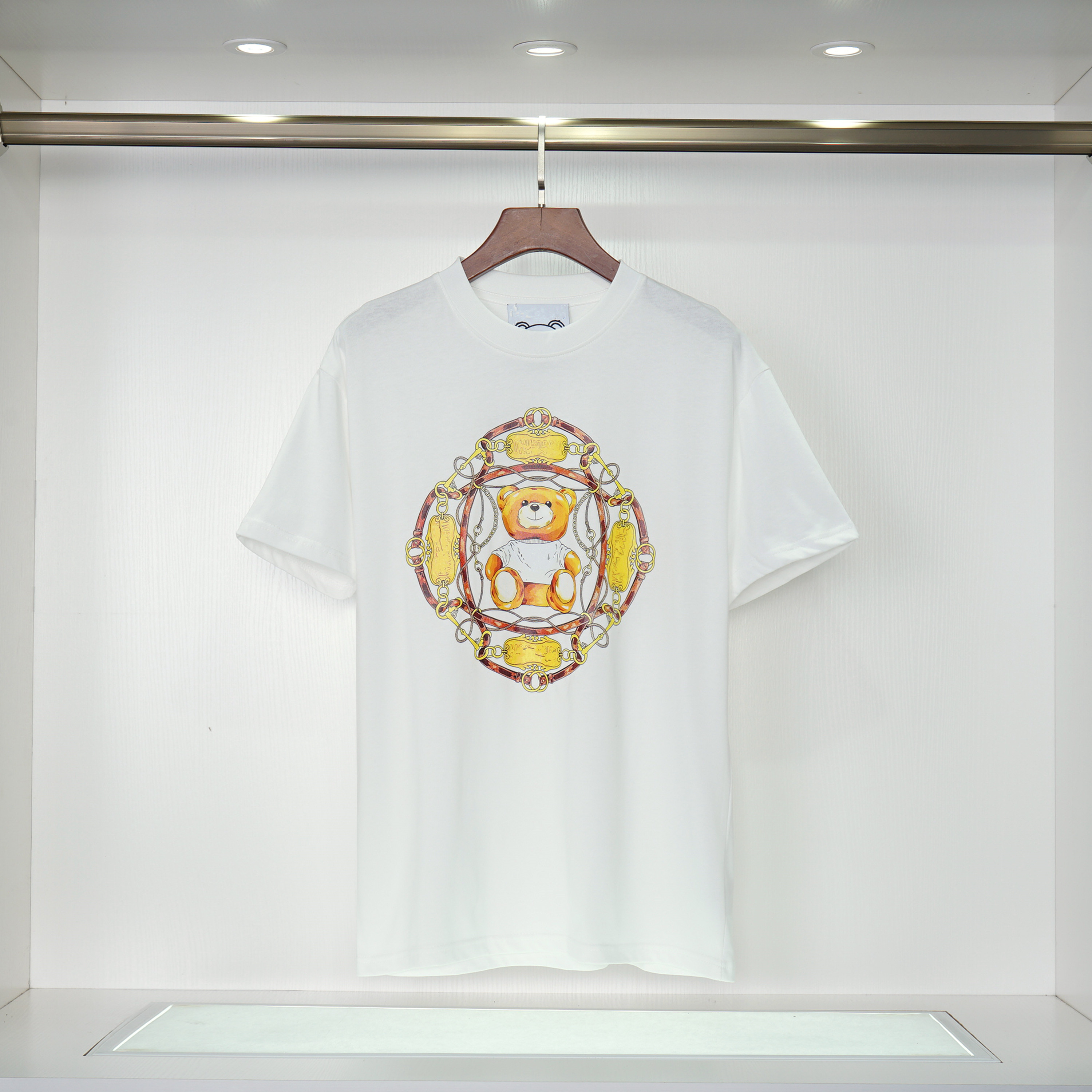 

Men's T-shirt designer cotton dress material, size S-2XL black and white fashion men's and women's T-shirt summer short sleeve band letter T-shirt consultation original