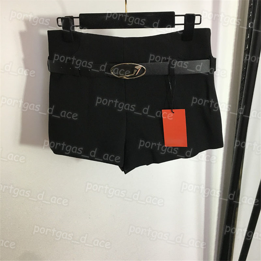 

Luxury Women Short Pants Sexy Black Mini Shorts Some Street Style Shorts, Black with label #20231766
