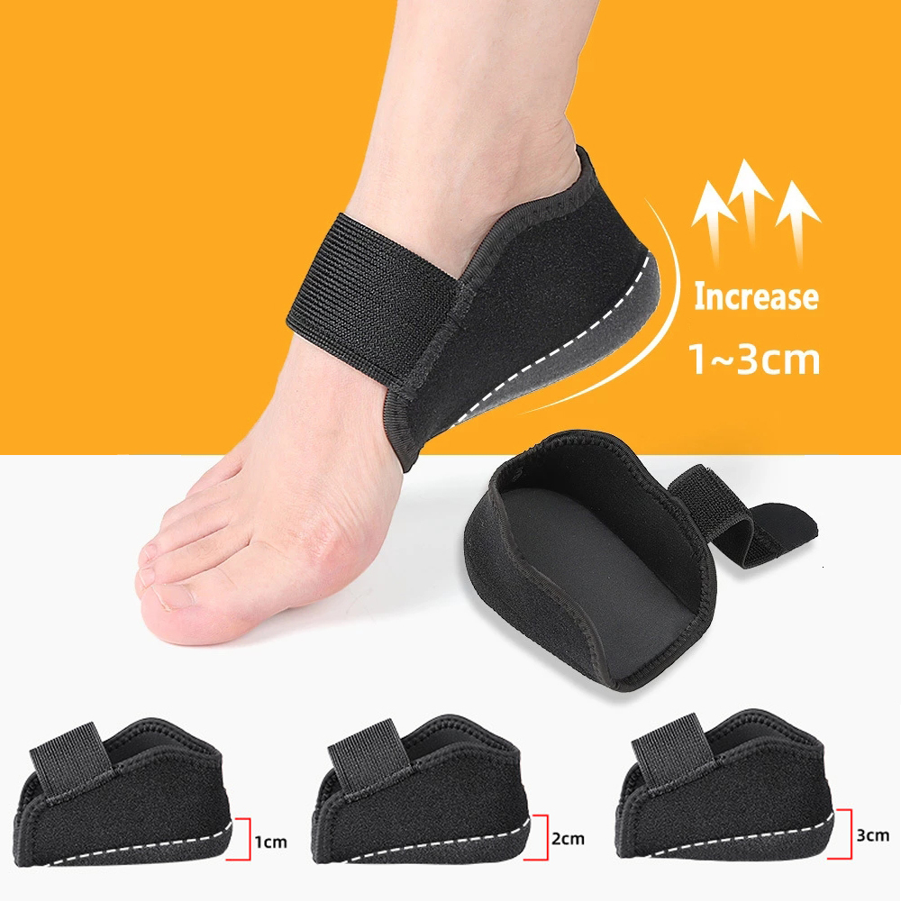 Pièces de chaussures Accessoires Semelles intérieures d'augmentation de hauteur invisibles pour hommes Chaussures habillées Inserts Talon Éperon