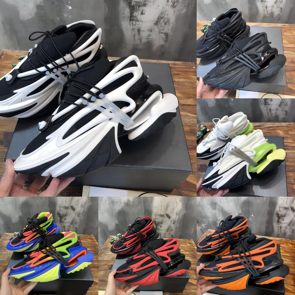 

Unicorn Sneaker Yacht Iron Shoes Boat Designer Sneakers Men Women Top Quailty Shoes Metaverse Low-top Trainers Neoprene Leather Size 35-45, Color 7