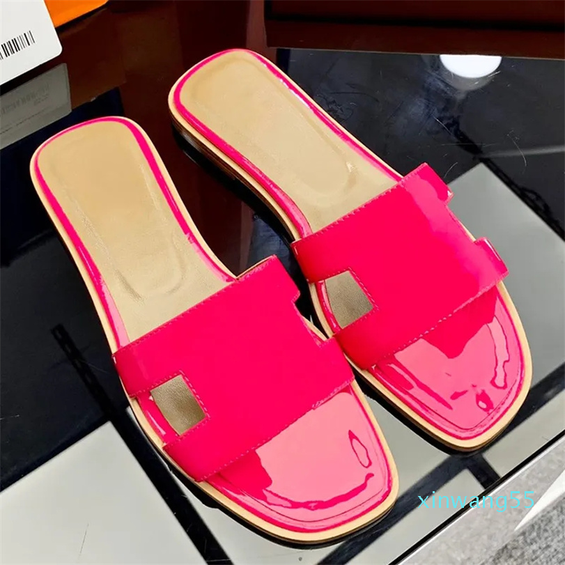 

Womens designer sandals slipper Summer Flats Classic Fashion Womans slippers Holiday Beach sandal, 12