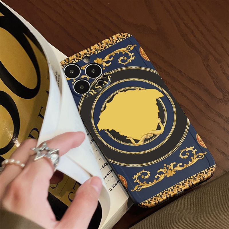 

Vintage Trendy Phone Case Designer Silicone Iphone Case For 14 Pro Max 13 Promax 12pro 11 Xsmax Xr Xs Plus Phoneshell Fall Prevention