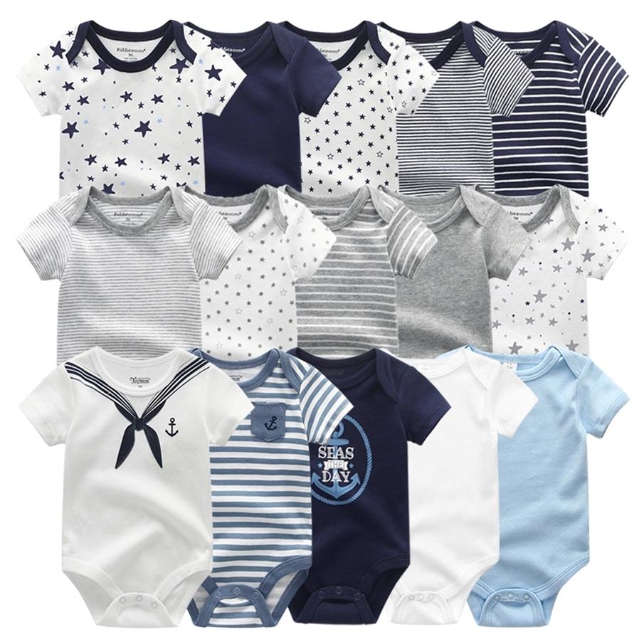 

2021 Unisex 5PCS Baby Girl Clothes Cotton Bodysuits Newborn Baby Boy Clothes Cartoon Print Girls Baby Clothing Ropa Bebe 210317212c, Baby clothes5061