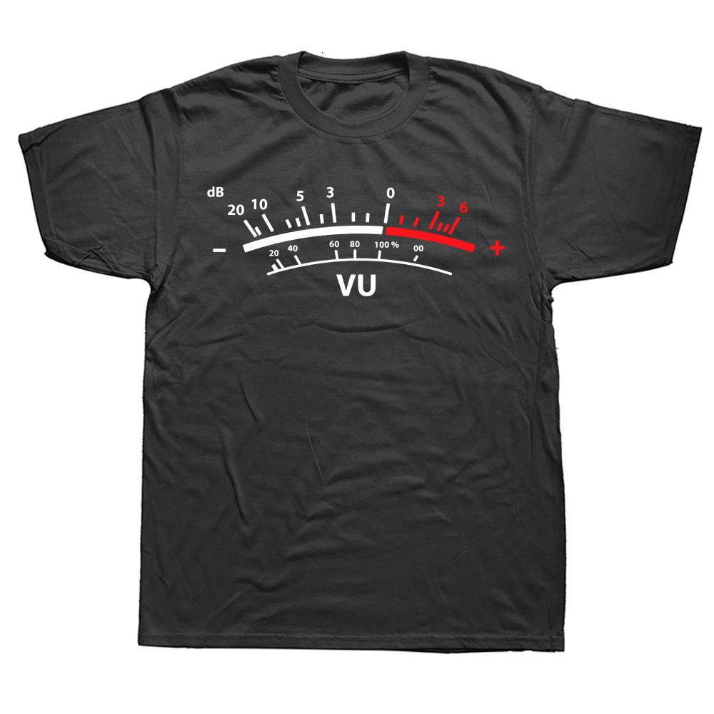 Polos pour hommes Drôle VU mètre DB DJ T-shirts Style d'été Graphique Coton Streetwear À Manches Courtes Cadeaux D'anniversaire T-shirt Vêtements