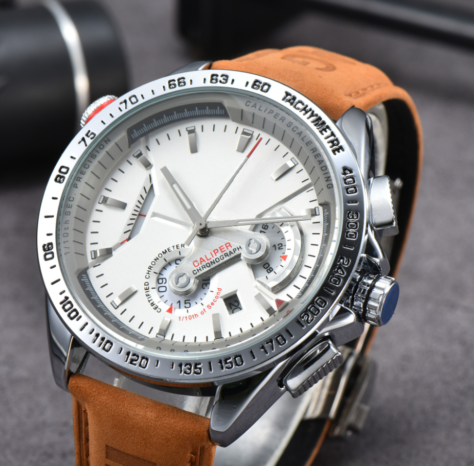 

top watch diameter classic sport tape belt wristwatch quartz movement sapphire racing clothing designer create a luxury men, 03