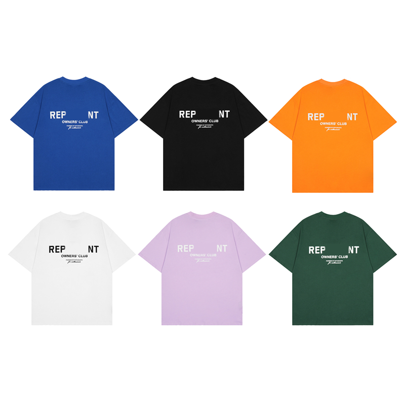 

Mens Represent T-shirts Black White T shirt for Men Women Designers T-shirt Fashion Casual Short SleeveS-XL, Purple