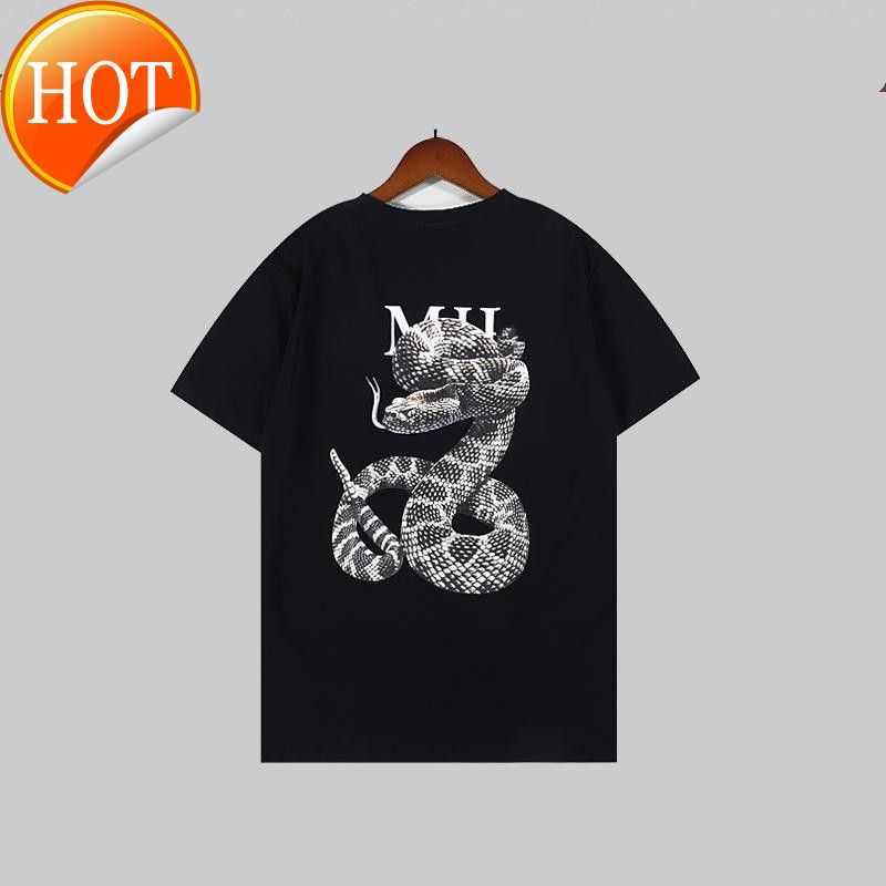 

Mens T Shirt Designer T Shirts polo shirt mens polos Designer Tide Chest Letter Laminated Print Short Sleeve High Street Loose Oversize Casual Tshirt, D469