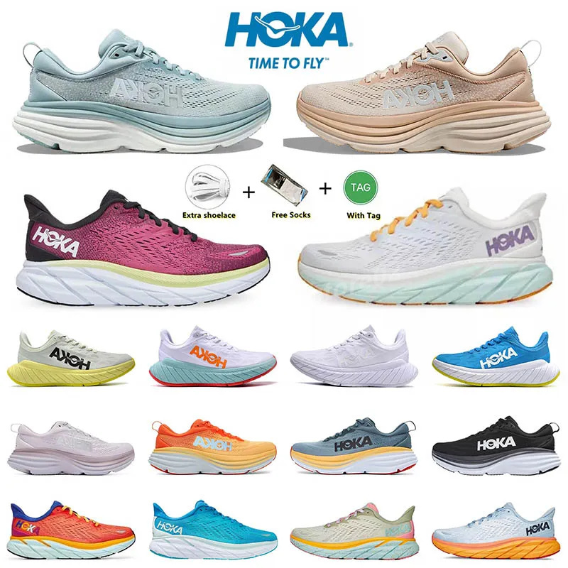 

Hoka One Bondi 8 Carbon X2 Running Shoes Local Boots Kawana Challenger Atr 6 Training Sneakers Lifestyle Shock Absorption Highway Designer Women Men Clifton B02, Color 17