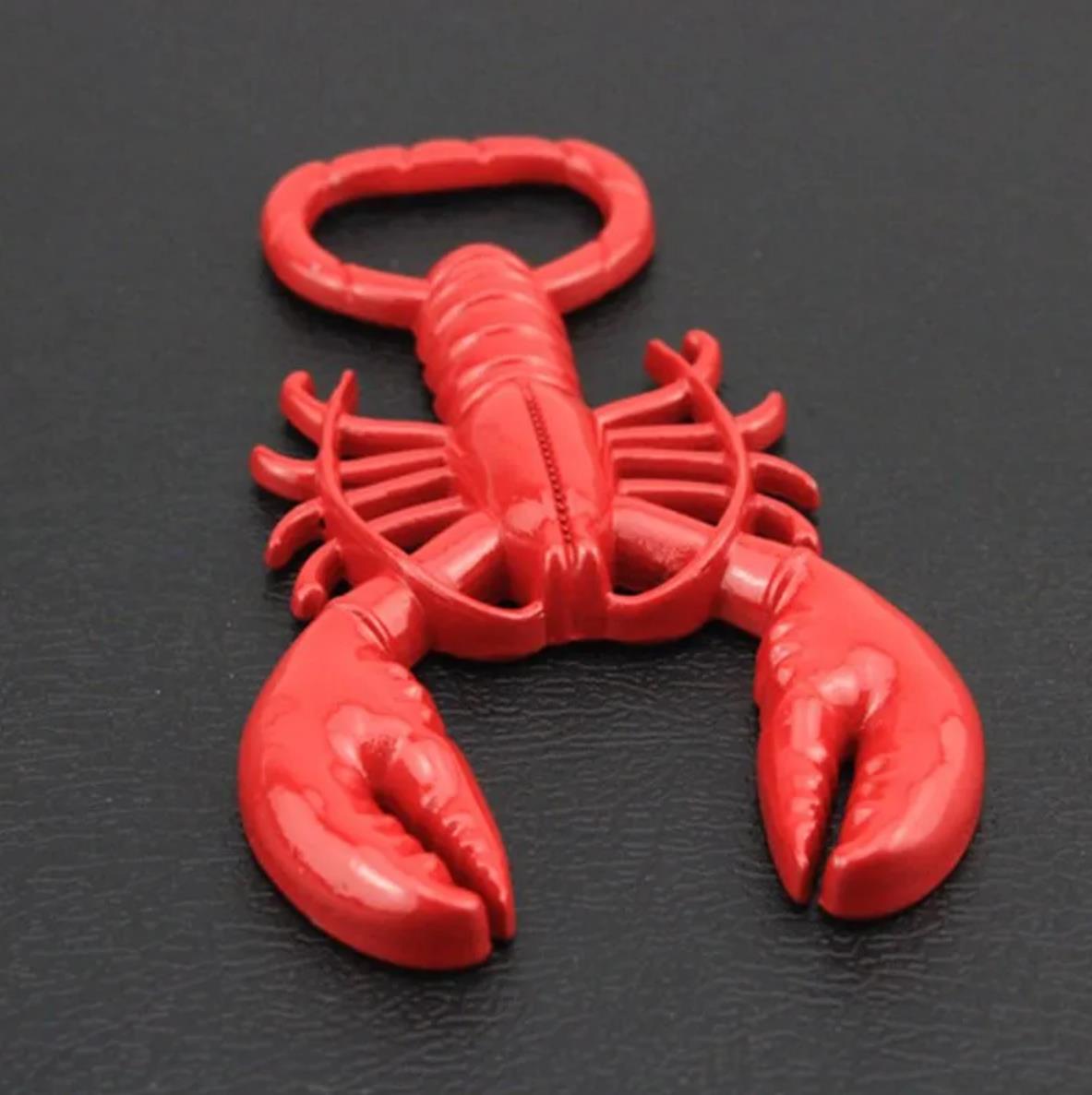 

Creative Openers New Lobster Bottle Opener Metal Key Chain Beer Festival Small Gifts Wholesale GG