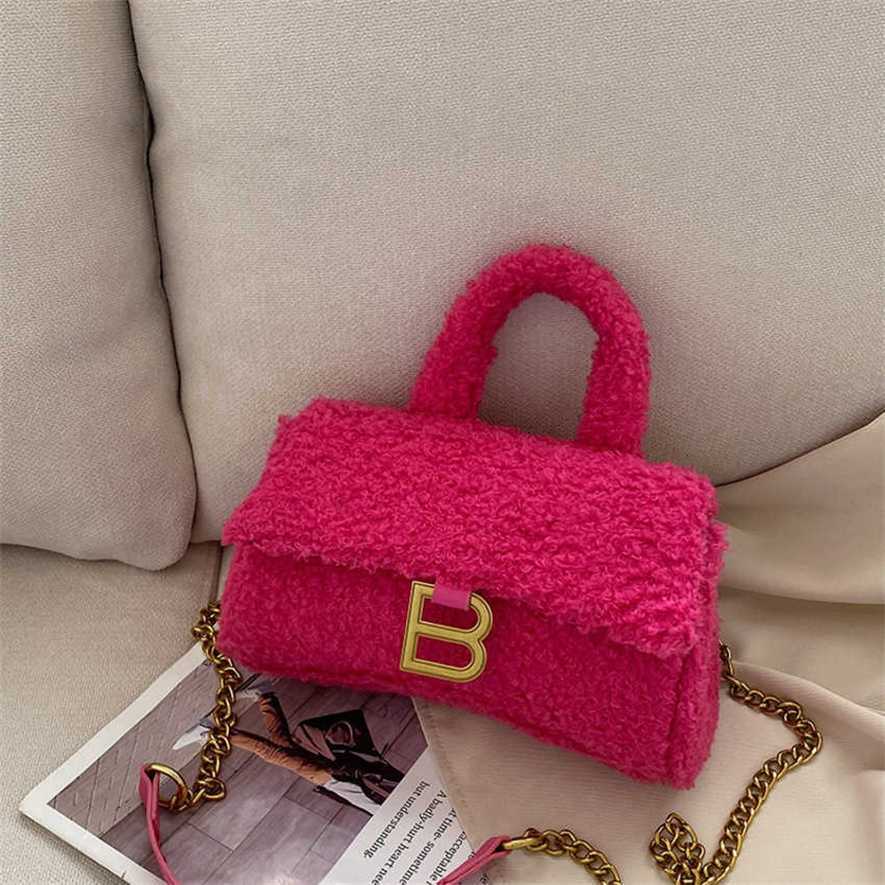 

13% OFF 2023 handbag Autumn and Winter New Small Square One Shoulder Portable Leisure Fashion Korean Elegant Urban Women's Bag, Pink3