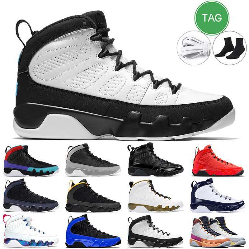 

men basketball shoes 9s 9 retro Chile UNC Racer Blue University Black Particle Grey Gold Dream It Gym Red mens outdoor trainers sports sneakers, #2