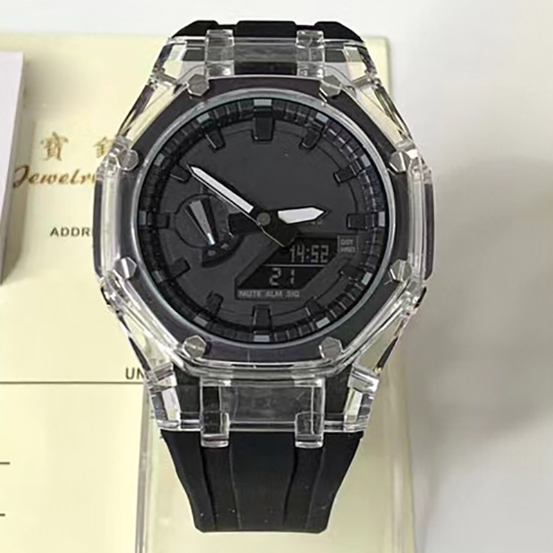 

New styles Original shock watch men sport wr 200ar watches Army Military Shocking Waterproof Watch all pointer work Digital Wristwatch 2100 with box