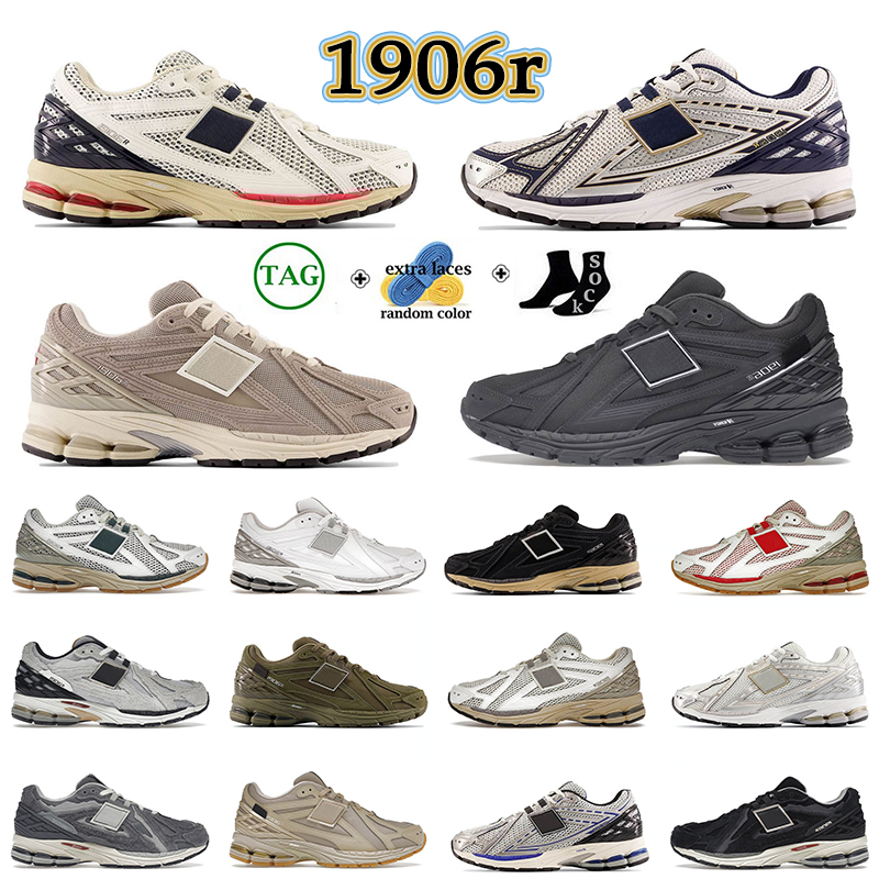 

Authentic OG Protection Pack 1906R Running Shoes for Men Womens Castlerock Black Protection Pack Turtledove Sea Salt True Red Nightwatch Green 1906 r Sneakers 36-45, It34 1906r sea salt eclipse true red