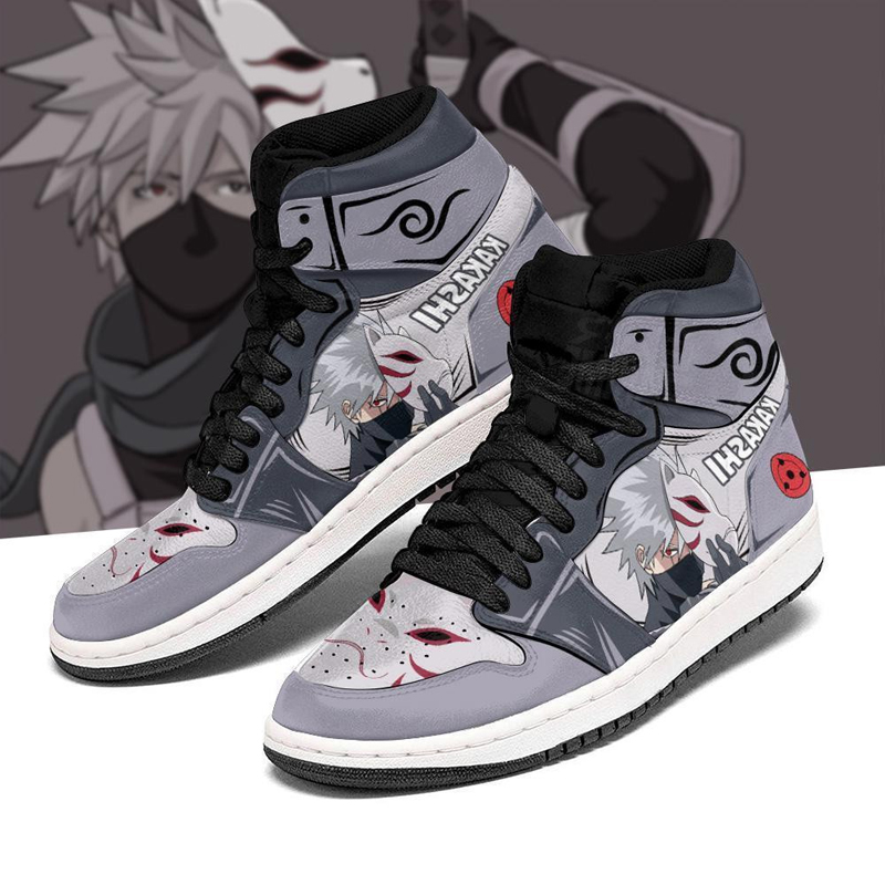 

Fashion Luxury Dress Shoes Men Women Kakashi Anbu Anime Sneakers Italy Popular Rubber High Top Graffiti Leather Design Custom Running Animes Sports Shoes Box EU 36-48, #2