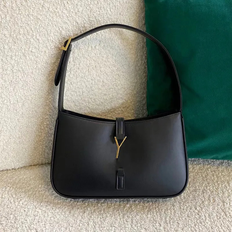 

2023 Women Hobo Shoulder Bag Designer Totes Handbags Fashion brief Bags Adjustable Strap Woman Handbag Leather Black Crocodile 25cm, Customize