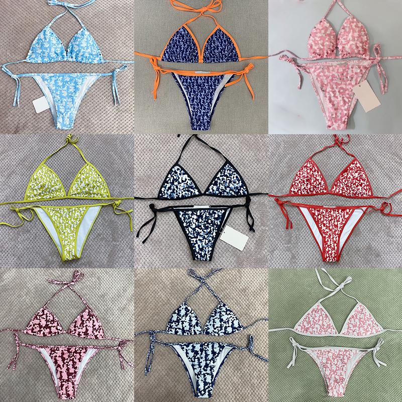 

Fashion Designer Women Top Swimwear Hot Mini Brazilian Swimsuit print Bikini short Set Thongs Bra Beach Party Sexy push up Bandage Bathing Suit Girl Swim Wear, Dr22-black
