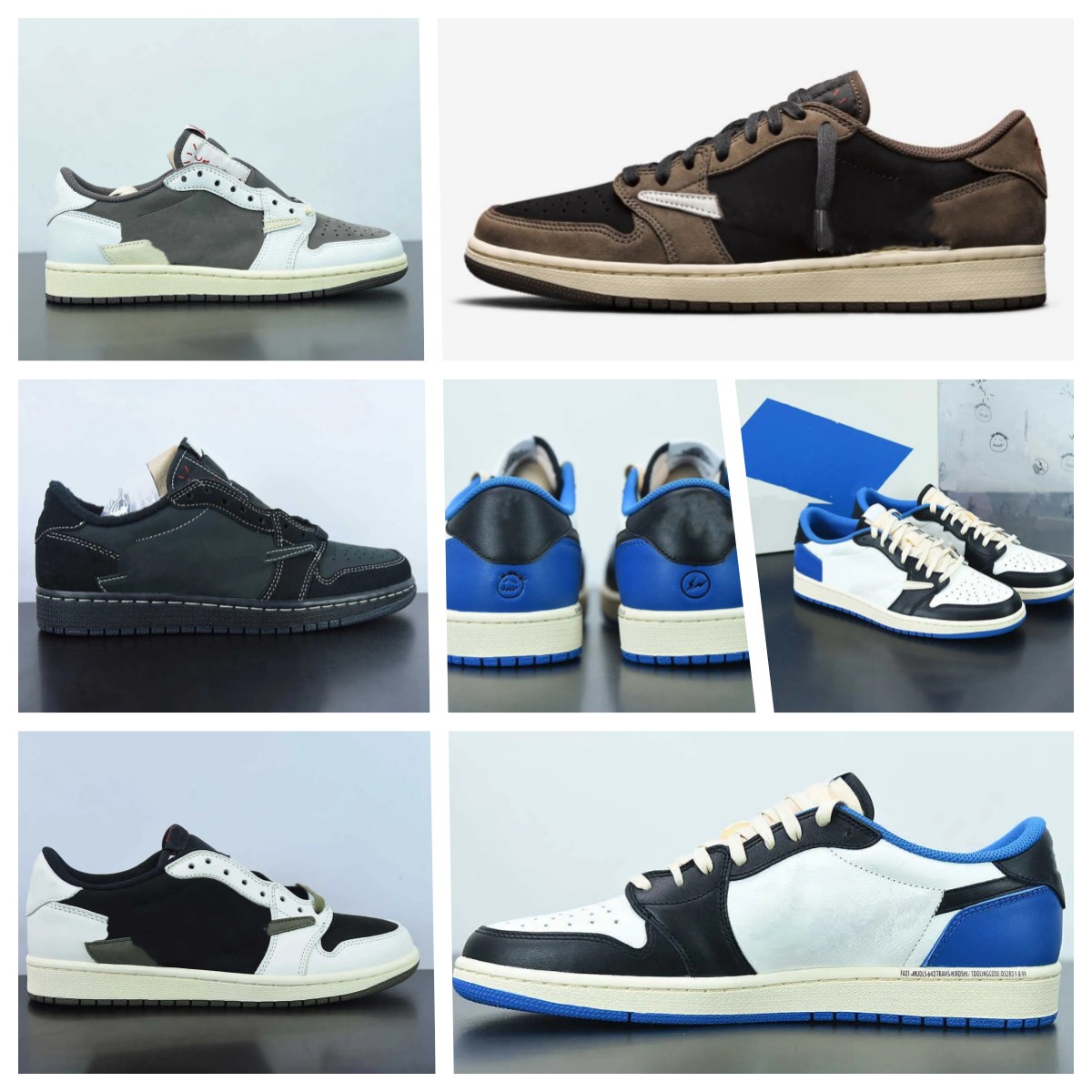 

Basketball Shoes 1s TS Fragment Military Blue Black Phantom Reverse Mocha Dark Brown Mocha Olive Junpman 1 Low OG Designer Sports Sneakers With Original Box, Yellow