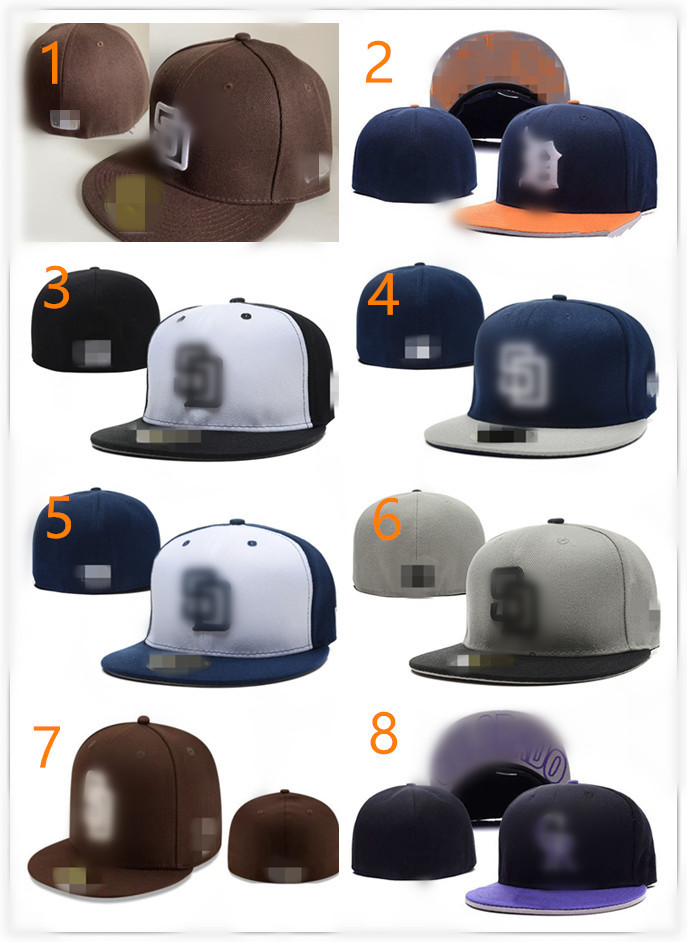 

2023 New Fashion Full Closed Football Hats Women's On Field Letter A B D SF SD KC T W M Q'a Chapeau All Team Baseball Fitted Baseball Caps H14-5.12-16