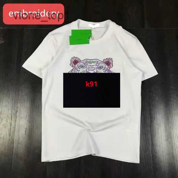 

Women's Men Women Designer Shirt Summer Kenzo Style Tshirts Embroidery with Letters Printing Loose Tees Trend Short Sleeve Casual Shirts 8 2ERV