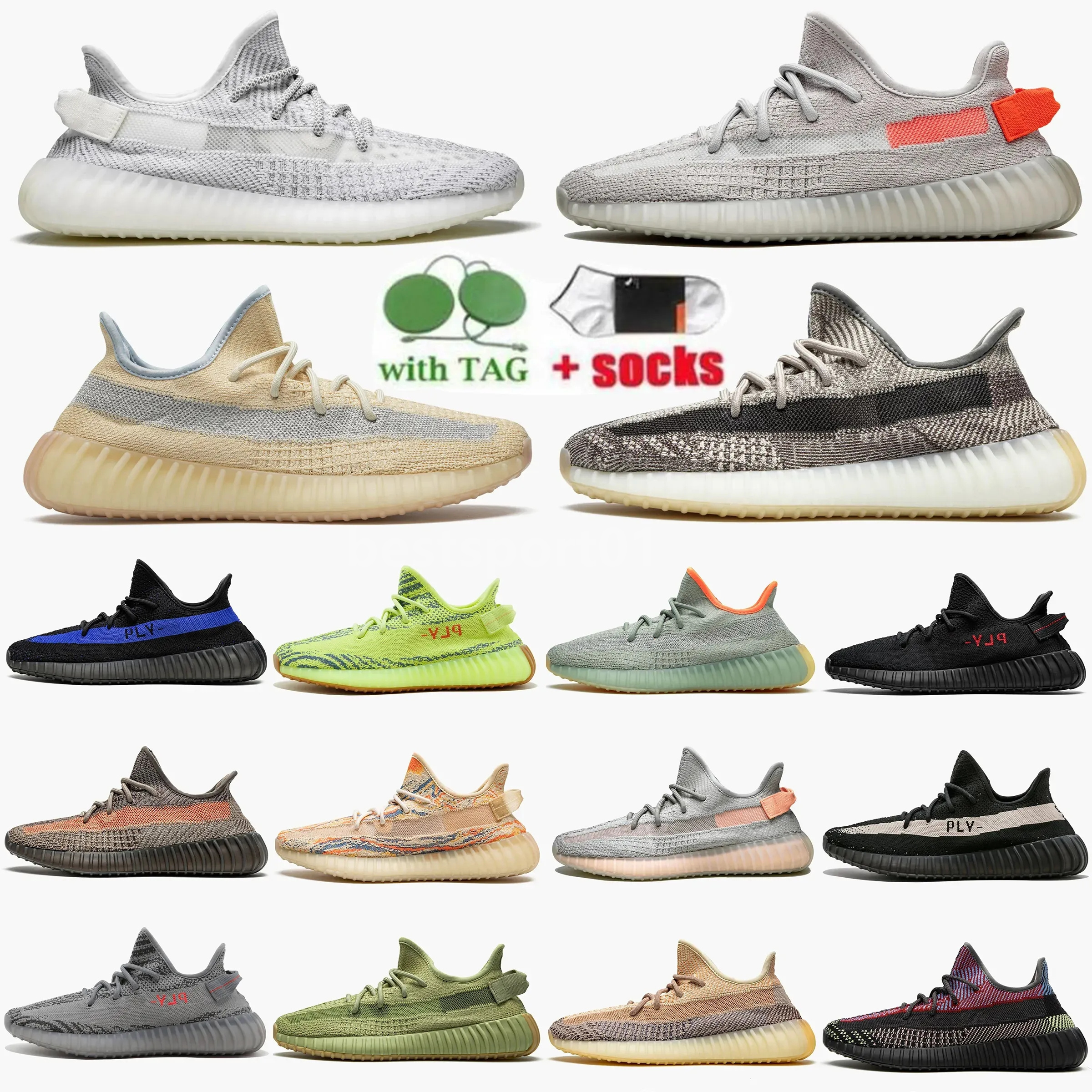 

Men Women Running Shoes Yeeezzys Boost 35s V2 Glow Yeshaya Semi Frozen Yellow Lundmark Cloud White Static Beluga 2.0 Fade Linen Sneakers 36-48 B1, Color 6