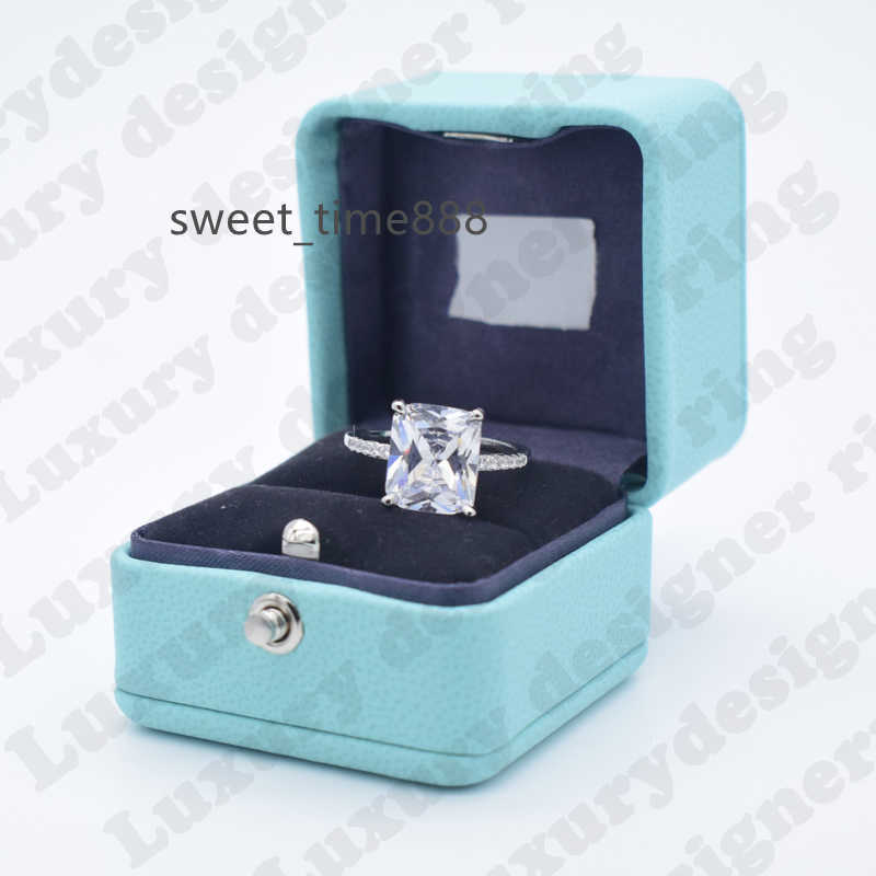 

Designer Diamond Ring Luxury Cubic Zircon Ring Fashion Ladies Holiday Gifts Size 6-10