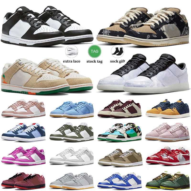 

Panda Lows Men Women Casual Shoes 2023 with box Triple Pink Medium Olive Grey Fog Travis Scoots Lobster plate-forme jarritos low dunkes trainers sneakers Size 48, A1 orange lobster 36-45