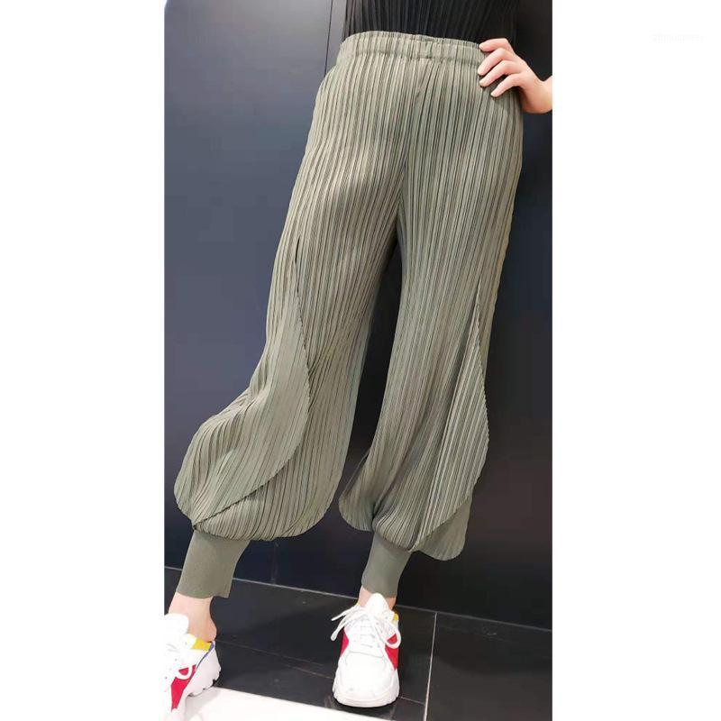 

Women's Pants Autumn And Winter Pleated Casual & Capris, Khaki