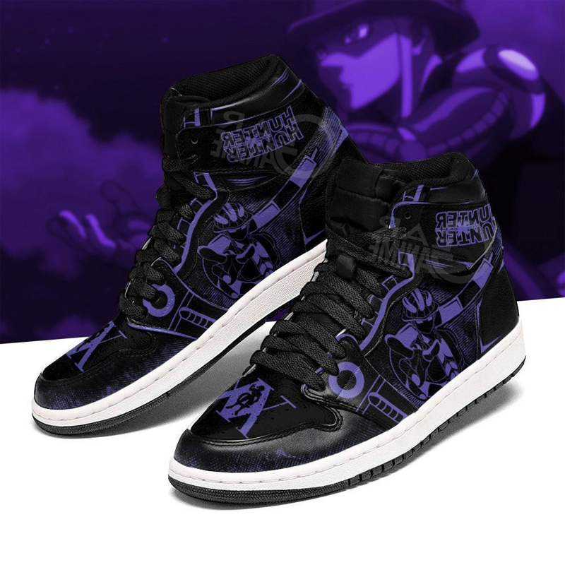 

Fashion Men Women Dress Shoes Meruem Darkness HxH Anime Sneakers Original Rubber High Top Graffiti Leather Designer Custom Running Animes Athletic Shoes Box EU 36-48, #1
