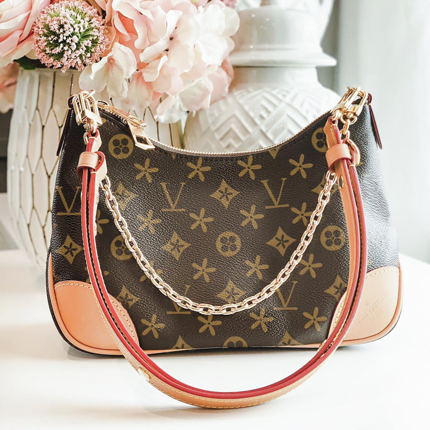 

Top quality M45832 boulogne shoulder bags louvis Luxury tote crossbody bag leather Womens wallets mens designer evening bag gold chain handbag Makeup clutch Bags, Black