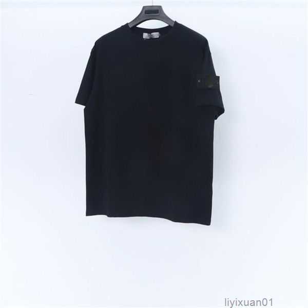 

Designer Brand Topstoney Men's Shirs Versized Shir Women Fashion Coon Summer Sones and Shor Sleeve Tide Sone Men Mulicolor Top Wholesale 4 5RHM