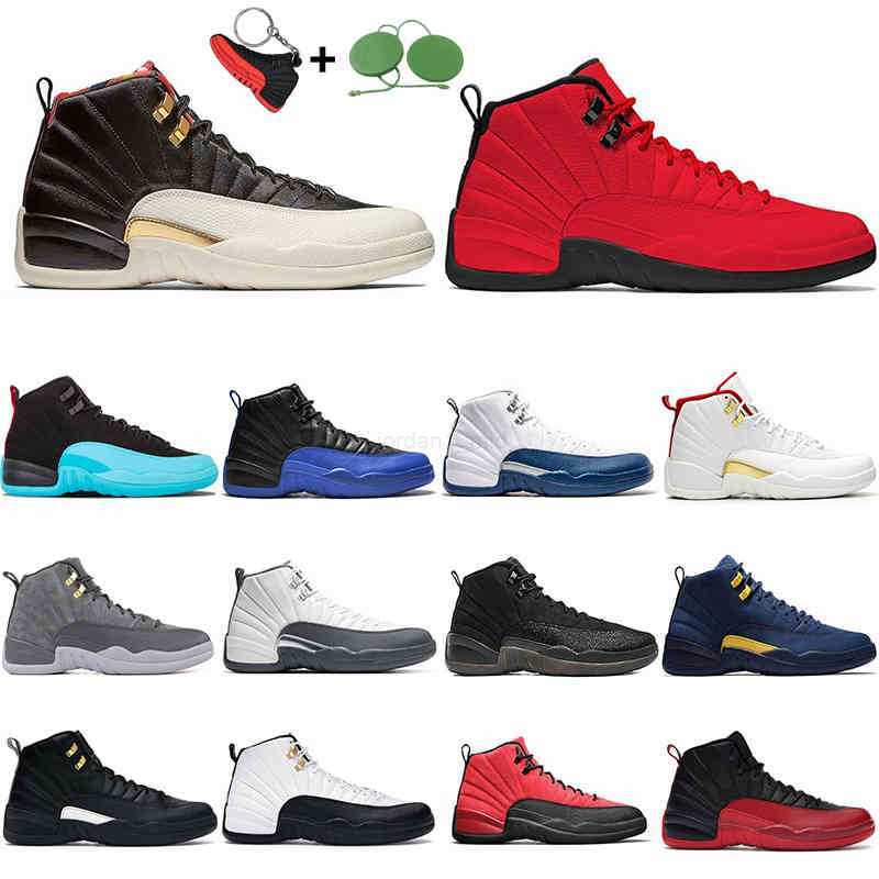 

2022 12 12s men basketball shoes jumpman Utility University Gold Wings Indigo Gamma Blue Dark Concord Playoff CNY mens trainers sports sneakers US 7-13