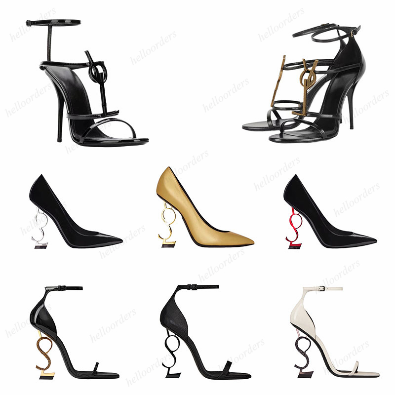 

Shoes Dress Women Luxury Sandals Designer Stiletto Heels Patent Leather Gold Black Nuedes Red Womens Lady Yslity Party Wedding Office Sandal a, 28